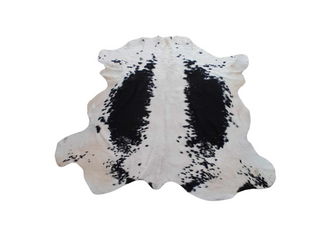 Black and White Speckled Cow hide