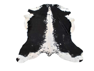 Black and White Speckled Cowhide