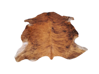 Brindal and White Cow Hide