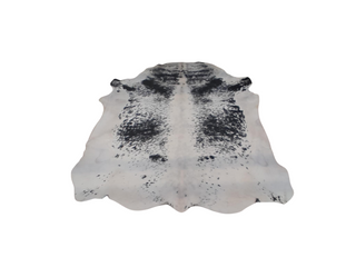 Black and White Speckled Cowhide