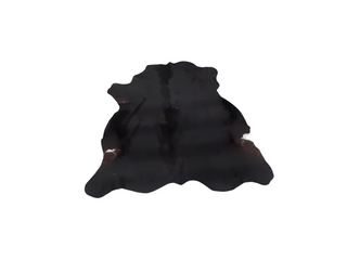 Black Cow Hide