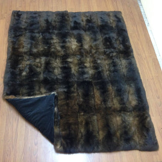 Brown Possum Skin Throws