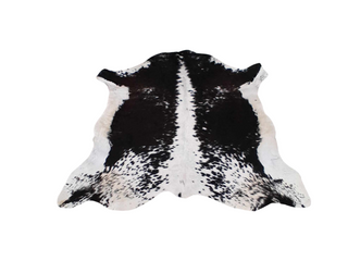 Black and White Speckled Cowhide