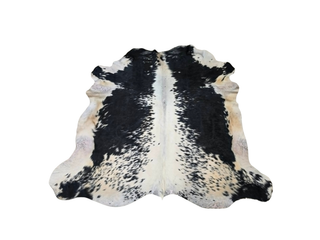 Black and White Speckled Cow Hide