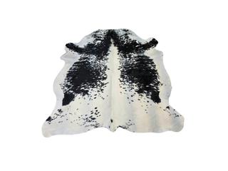Black and White Speckled Cow Hide