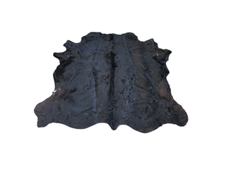 Black Cow Hide
