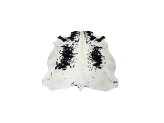 Black and White Speckled Cow Hide