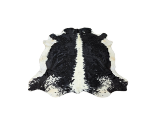 Black and White Speckled Cow Hide