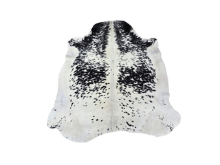 Black and White Speckled Cow Hide